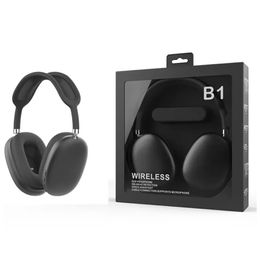 B1 max Headsets Wireless Bluetooth Headphones Computer Gaming Headset Head Mounted Earphone