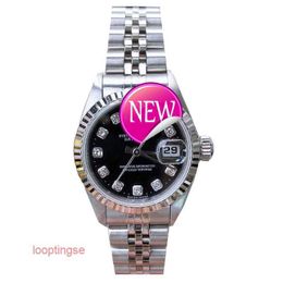 Projektant Rolxs Watch Wysokiej jakości Kwarcowe zegarek Super Luminous Dial Low 69174 Automatyczne mechaniczne WOMENT WATCH Authentic