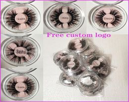 Whole Newest 25MM 3D Mink Eyelashes False lash 100 Mink Eyelash Extension 5d Thick Long Dramatic Eye Lashes DHL 5366862