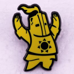 game yellow character brooch Cute Anime Movies Games Hard Enamel Pins Collect Cartoon Brooch Backpack Hat Bag Collar Lapel Badges
