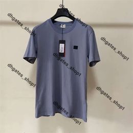 2024 New Entreprise Cp Men T-Shirt Solid Relaxed Loose Round Neck CP Cotton Short Sleeve Lens T Shirts Youth Student Fashion Couple Motion Current Veste Cp 11e