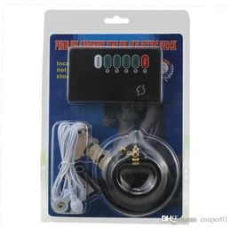 Electric shock penis ring cock ring electro shock therapy penis extender sex toys for men medical themed toys3730369
