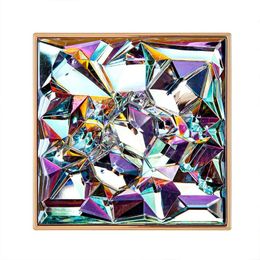Mack Andy Flash Eye Shadot Palette Glow Gold Diamond Diamante durável Starry Starry Sky 9 Color Matte Eye Shadow B29