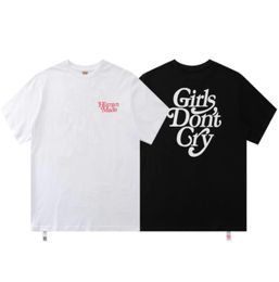 Men039s Girl Dont Cry Printed T Shirts Trendy HUMAN MADE 2021 Summer Fashion Casual Shortsleeved Tshirts Men Women Unisex4248713