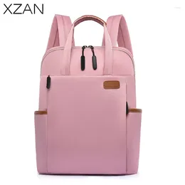 Backpack Waterproof Women Business Fashion Oxford Student School Backpacks 13.4 Inch Laptop Bag Casual Travel Rucksack Mochila