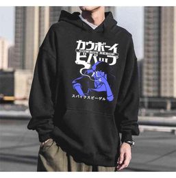 90s Classic Anime Cowboy Bebop hoodie for Men women long Sleeve Spike Spiegel Graphic Devil hoodie pullover Harajuku Tops Gift 2102692031