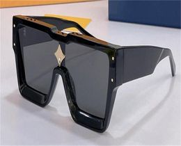 2021 catwalk style fashion sunglasses Z1458 square thick plate frame lens with crystal decoration avantgarde design outdoor uv4008557571