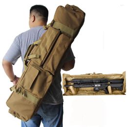 Stuff Sacks 1M Tactical Gun Bag Heavy Duty Handbag Shooting Rifle Carry Case Magazine Pouch Shoulder Hunting Holster Protection