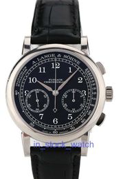 Alengey watch luxury designerLuxury 1815 18K Platinum Manual Mechanical Mens Watch