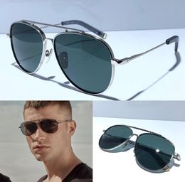 New LANCIER sunglasses men designer metal vintage sunglasses pilot fashion style oval frame UV 400 lens with original case7971131