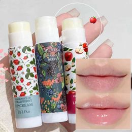 Lip Balm Long lasting Moisturising Colourless lipstick waterproof nourishing repair dry lip care transparent lipstick lip makeup cosmetics Q240603