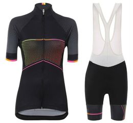 Women039s Black Pro Team Cycling Jersey And Bib Shorts Breathable Ropa Ciclismo Mujer MTB Uniformes Tenue Cycliste Pro 20222384827