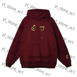 Designer Clothing Mens Drawdrew Hoodies Sweatshirts Yellow Man Retro Smiley Face Letters Print Sweatshirt Womens Tshirt Spring Trend Long Sleeve High Street 6529