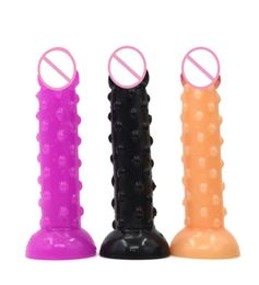 Explosion Model Bump Simulation Penis Manual Suction Cup Wave Dildo Large Anal Plug Penis Adult Erotic Sex Supplies Strapon T191108146638