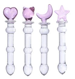 Highgrade crystal glass dildo penis glass beads anal plug butt plug sex toys for man woman couples Vaginal and Anal Stimulation6344428