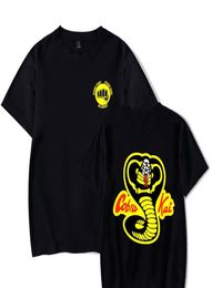 Summer Popular Cobra Kai Tshirts Men Women Cool Short Sleeve Funny T Shirt Classic Design Tops Tees Cobra Kai Clothes4086937