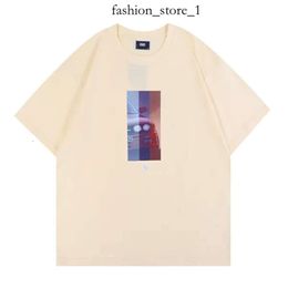 Kith Shirt Oversize 2022 New Kith Hoodie Tokyo Shibuya T Shirt Men Women High Quality Street View Printing Shirts Tee Tops ROSE Omoroccan Tile Tees T-Shirt 17B