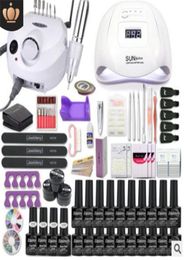 Manicure potherapy set full set of shop beginners nail polish glue therapy machine roast lamp quick drying home2400586