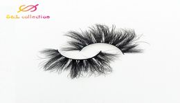 Mink Lashes Fluffy Messy Reusable 3D Eyelashes Whole Bulk Real Mink Eyelashes Makeup False Eye Lashes5780331