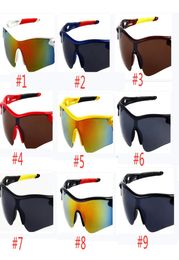 Brand Outdoor Sports Cycling Glasses Eyewear MTB Bicycle Glass Windproof Colorful UV400 Sports sunglasses Oculos Ciclismo8925966
