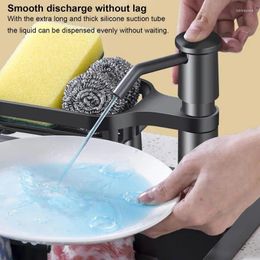 Liquid Soap Dispenser Saponin Pump Countertop Cleaner With Storage Rack Kitchen Sink Extension Tube Kit For Dail