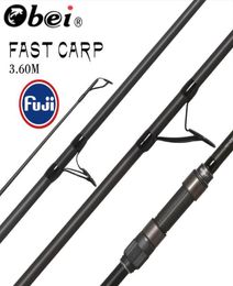 Obei Purista Carp Fishing Rod Carbon Fibre Fuji Spinning Rod Pesca 35 30lb Power 40160g 360m Hard Pole Surf Rod 2010229841957