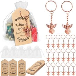 Party Favor H55A Pack Of 30 Keychains With Organzas Bag Wedding And Birthdays Jewelry Blessing Gift Elegant Parties Souvenir