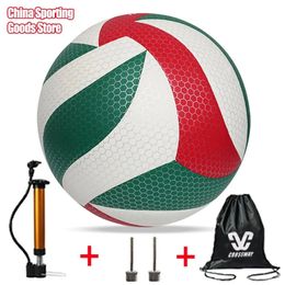 Volleyball ballModel6000Size 5Christmas Gift Outdoor Sports TrainingOptional Pump Needle Bag 240522