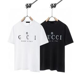 2024 Designer Men's t-shirts pure cotton short-sleeved t shirts fashion casual mens and womens t-shirt couple unisex letters printed summer tees tops size M-4XL