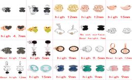 2021 100 925 sterling silver bear earrings fashion classic perforated earrings Jewellery manufacturer whole8925360
