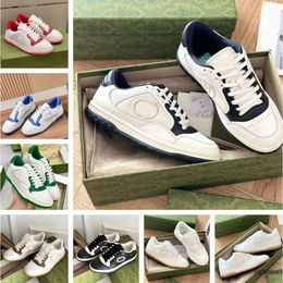 Top Luxury 23s/s Mac80 Sneaker Shoes Interlocking Mens Embroidery Rubber Sole Trainers Couple Runner Discount Wholesale Skateboard Walking Eu36-44 24