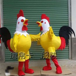 Rooster costume Halloween Christmas funny animal chicken mascot clothing adult size Mascot Costumes