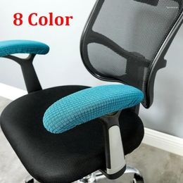 Chair Covers 1pair Armrest Pads For Home Or Office Chairs Elbow Relief Polyester Gloves Slip Proof Sleeve Pack Cover