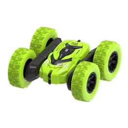 Electric/RC Car RC Stunt Car Children Double Sided Flip 2.4G Remote Control Car 360 Degree Rotation Off Road Rc Drift Cars For Boys Gift Toys G240529JKFE