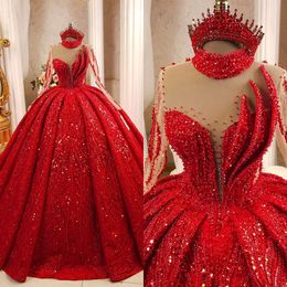 Роскошная настройка принцесса Quinceanera платье главное платье с бисером элегантное платья по выпускной вечеринке на молнии