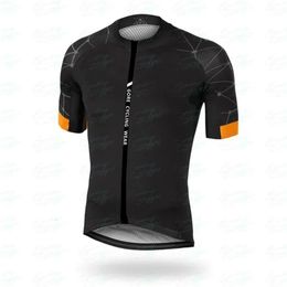 Mens Cycling Gore Cycling Wear Professional Team Sweatshirt top Racing bicycle Mountain bike short sleeve breathable 240527