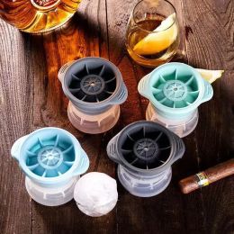 1PC Whiskey Round Ice Cube Maker Silicone Spherical Mould Machine Quick Freezer Mould Tray Kitchen Gadgets