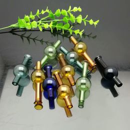 new Europe and Americaglass pipe bubbler smoking pipe water Glass bong Bell mouth glass with ball suction nozzl