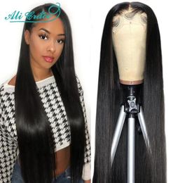 30 Inch Lace Front Wig for Women Long Straight Closure Wigs 26 28 Inch Ali Grace 13X4 PrePlucked Lace Front Human Hair Wigs77772204335167