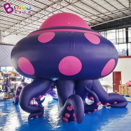 wholesale Factory direct supply of closed air tentacle octopus UFO, air model shopping mall, activity bar, hanging ceiling, beautiful display decoration