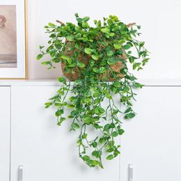 Decorative Flowers Artificial Ivy Plant Plastic Hanging Wedding Christmas Home Balcony Garden Indoor Outdoors Wall Decoration Festival Diy