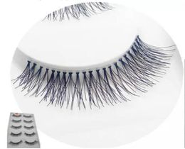 Whole New 5 Pairs Natural Handmade Long Sparse Cross Eye Lashes Extension Makeup Thick False Eyelashes4801542