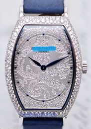 Potiky Phelipel watch luxury designer New GONDOLO Series 18K Platinum Diamond Manual Mechanical Womens Watch 7099G-001