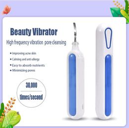 Beauty Instrument Skin Cleaner Facial Ultrasonic Shovel Peeling Mini Scrubber&massager Dual Purpose Device