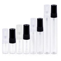 2ml 3ml 5ml 10ml Glass Mist Spray Bottle Refillable Perfume Bottles Empty Sample Vial Portable Travel Cosmetic Container Pvkjc LL