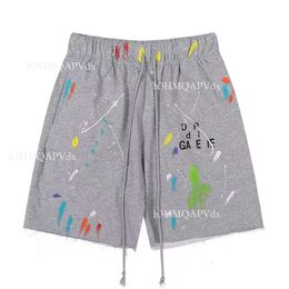 Mens Fashion Clothing Galleryse Dept Summer Clothes Men Casual Pure cotton Sports Shorts Colorful Classic Trendy Brand Graffiti Classic Letter Printed Shorts 297