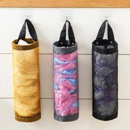 Shopping Bags 1PC Grocery Bag Holder Wall Mount Plastic Dispenser Hanging Storage Trash Garbage Kitchen Organizer