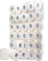 White Toilet Roll Tissue Roll Pack Of 30 4Ply Paper Towels Tissue Household Toilet Paper Toilet Tissue Paper1805338