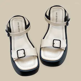 Casual Shoes Comfortable Adjustable Ankle Strap Suitable For Vocation Walking Beach Dressy