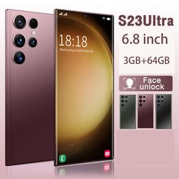 Smartphone S23Ultra6.8inch Android 8.1system3GB RAM 64GB ROM